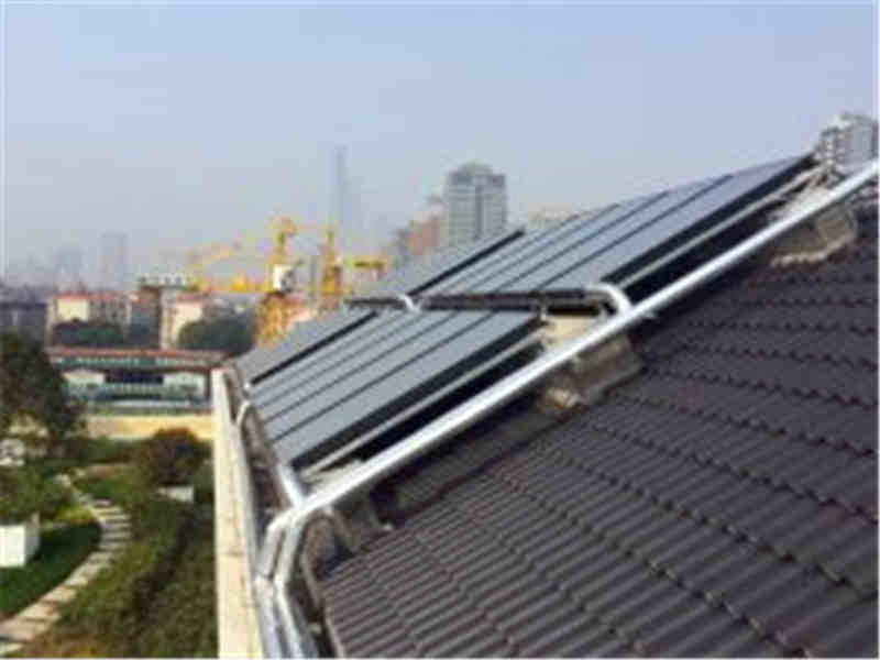 學校用太陽能熱水工程案例，洗浴用太陽能熱水